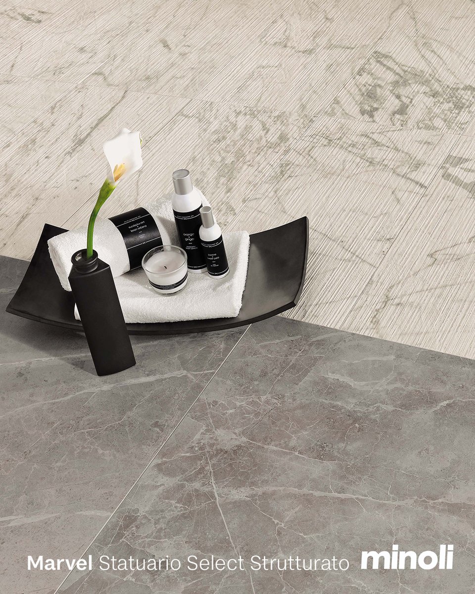 MinoliLondon's tweet photo. #MarvellousMonday – Statuario Select

https://t.co/6qBXveYKp3

Returning today with Marvellous Monday with a focus on Minoli Marvel Statuario Select. A white marble effect porcelain tile with bold grey veins and distinctive marble design

#minoli #tiles #minolitiles #marble https://t.co/50kOndIDBz