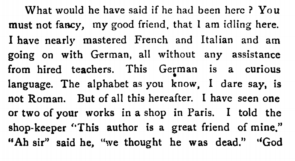 He lived in France for a number of years, though dirt poor, & had to depend on the kindness of the French, & বিদ্যাসাগর to survive.Also, formidable linguistic skills! « I think I may without vanity say, that I know more languages than any Bengali now living » - goals! ;_;