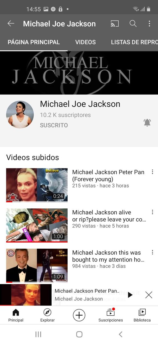 CrackMiguel's tweet image. El seungdo canal de michael jackson