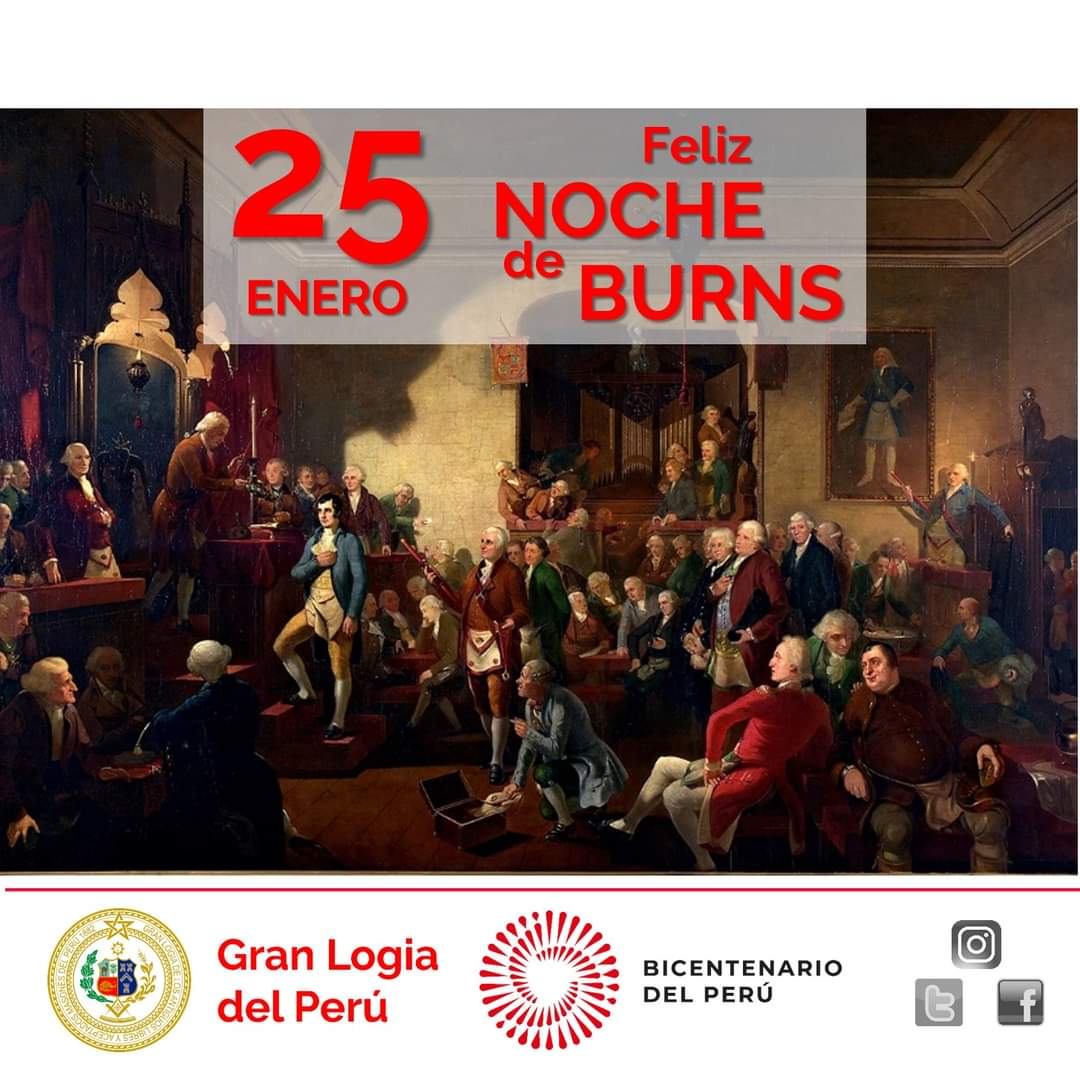 GLogiaPeru's tweet photo. La Noche de Burns es la segunda celebración nacional más importante de Escocia. ¿Leer más?
https://t.co/8ophTzwkmi
#HistoriaMasónica #GranLogiaDelPerú #Masonería #freemasonry #GrandLodgeOfScotland #GLOS #BurnsNight #burnssupper https://t.co/9DPX06cbGE