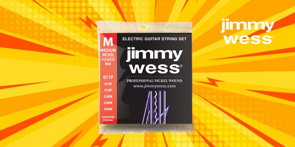 ¿Te quedaste sin cuerdas? Recuerda que en #JimmyWess tenemos una gran variedad, corre con nuestros amigos de <a href="/veerkamp/">Grupo Veerkamp Música</a> por las tuyas.
¡Hagamos buena música!
🤘😎🎶

#JimmyWess #Rock #Música #Guitarra #Bajo #Metal #Cuerdas #Accesorios