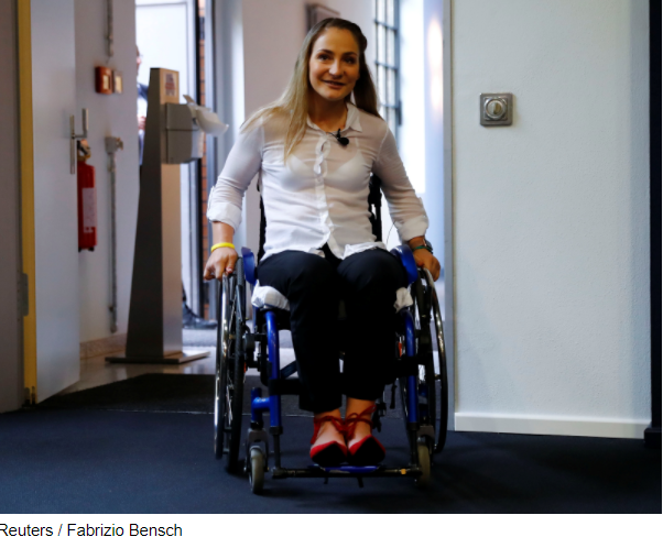 “Cette vidéo signifiait pour moi que, même si j'étais désormais limitée à certains égards, je ne me mettrais aucune limite dans mon esprit.”