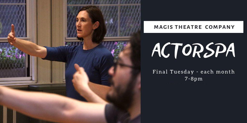 MagisCompany's tweet photo. ActorSpa Tuesday January 26th 7pm! https://t.co/hw3nBOiuGH https://t.co/nuJAZN3gCq