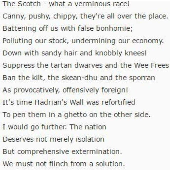 @JulieOwenMoylan As it's Burns night let us all remember the poem Boris Johnson published as editor of the Spectator