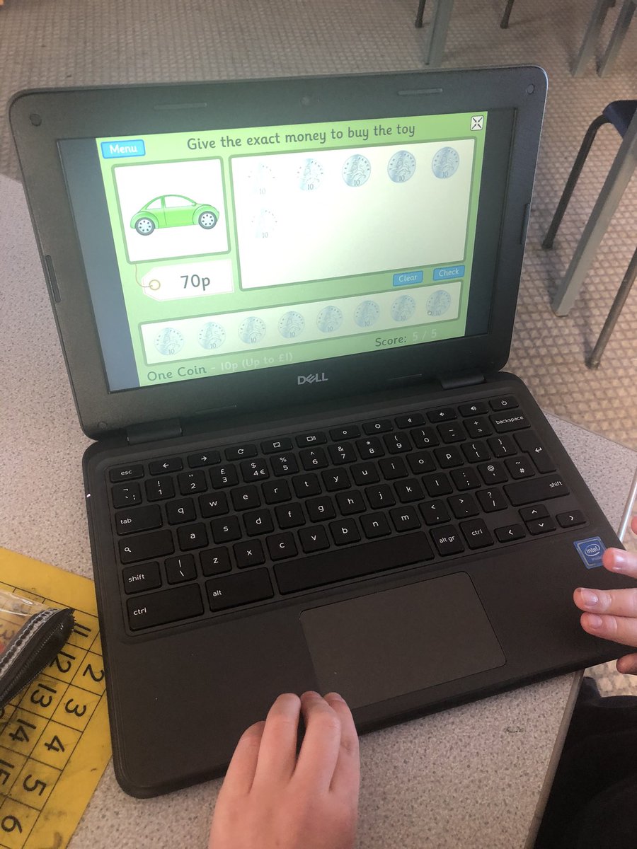 LakesideYork's tweet photo. Continuing our unit of work on ‘money’, Team Sycamore played another great game today from @topmarksed to help us to work out how much money we needed to buy different things. #LakeMaths #coincounting #coinrecognition https://t.co/rbnShFnDjJ