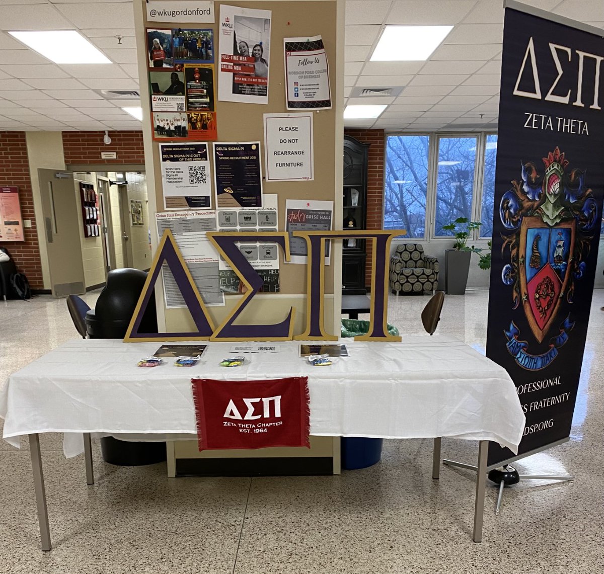 Come check out our table on the 4th floor of Grise!