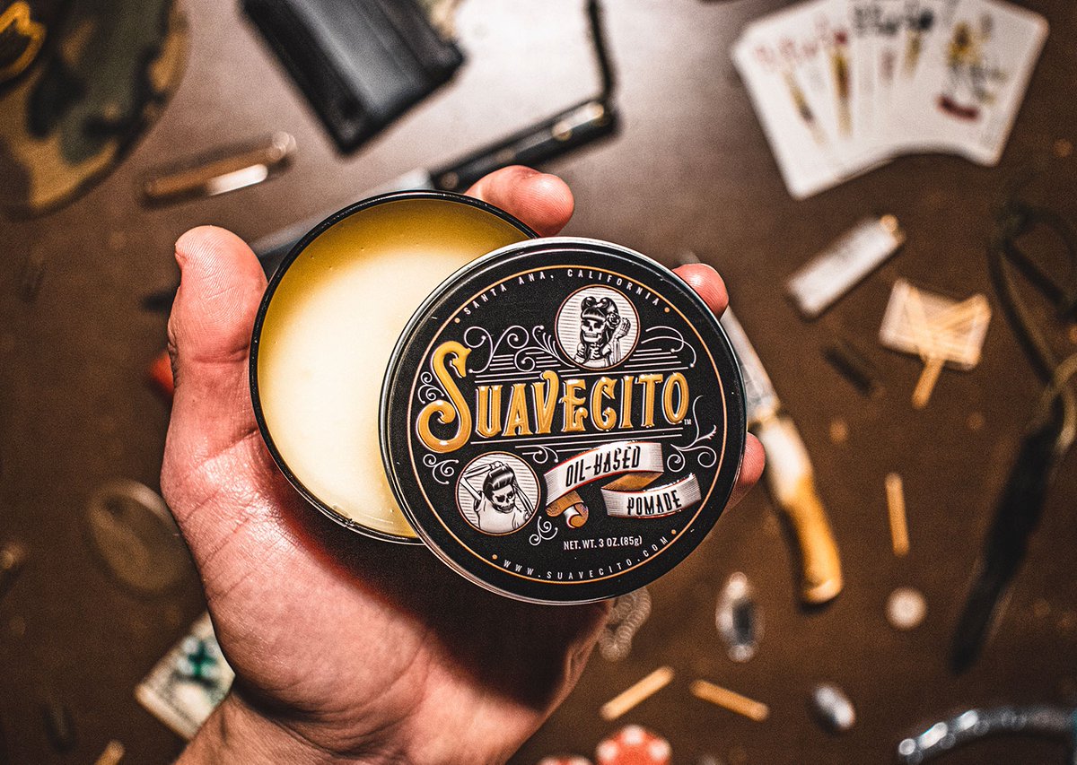 Suavecitopomade's tweet image. Starting the week on the right foot! Suavecito oil-based is perfect for the Monday look you want. 
Photo by: @tylerdallape 

#Suavecito #OilBased #Pomade