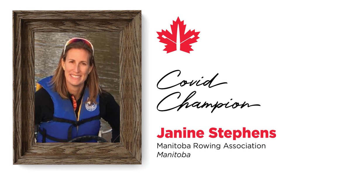 Rowing Canada Aviron (@rowingcanada) on Twitter photo Janine has proactively developed virtual training ๐ป for all levels of rowers, taking on additional leadership roles at <a href="/WinnipegRowing/">Winnipeg Rowing Club</a> and working quickly and diligently on Return to Play protocols ๐ฏ
Read more about our 2020 COVID Champions ๐
โก๏ธ bit.ly/3iG7arl Janine has proactively developed virtual training ๐ป for all levels of rowers, taking on additional leadership roles at <a href="/WinnipegRowing/">Winnipeg Rowing Club</a> and working quickly and diligently on Return to Play protocols ๐ฏ
Read more about our 2020 COVID Champions ๐
โก๏ธ bit.ly/3iG7arl