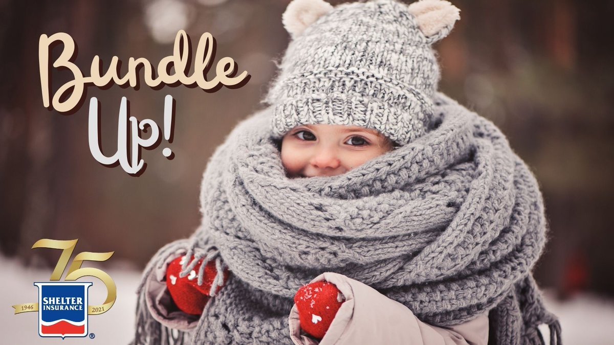 Shelter_Ins's tweet photo. Bundling up isn’t just good advice for winter—it can help you save on your auto and home insurance. Here’s what else can. https://t.co/KGjMuBRFc3 https://t.co/GRIVmSqEy3