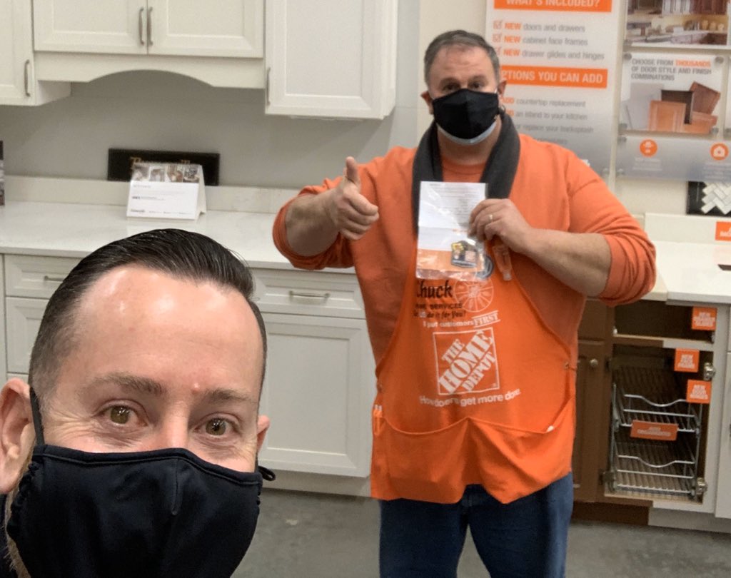 Kitchen Designer Chuck achieving Specialists of the month! Thank you Chuck for taking care of our customers and always having a great attitude!! @AscottTHD <a href="/BrandonB885/">Brandon Benfield</a> <a href="/TrevorLutes/">Trevor Lutes</a>