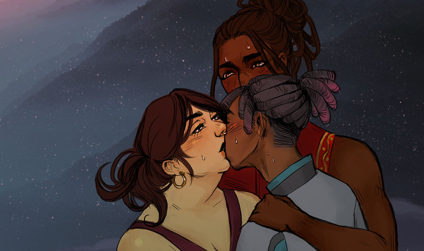 The Sky Left Us Do You Want To Kiss Lesbian Pirates Then Help Us Fund And Reach Our Second Stretch Goal We Need A Bit Of Help To Unlock
