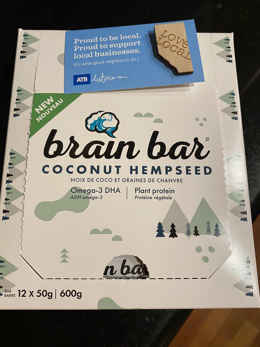 thejenngine's tweet photo. Well this was a fun prezzie to receive at my door! Thank you @mybrainbar for the delivery - these will come in very handy during ski season! #yum #supportlocal #ATBBoostr https://t.co/sz1OAb7cTs