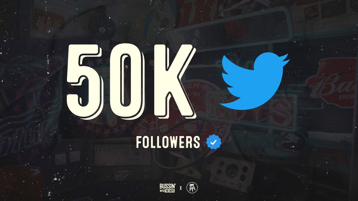 50,000 WOLVES STRONG 🐺
How about a little mid-day Monday GIVEAWAY to celebrate?
RT & LIKE for a chance to win 1 item of your choice from our shop. Must follow @bussinwtb to win https://t.co/4tS5gr7fTJ