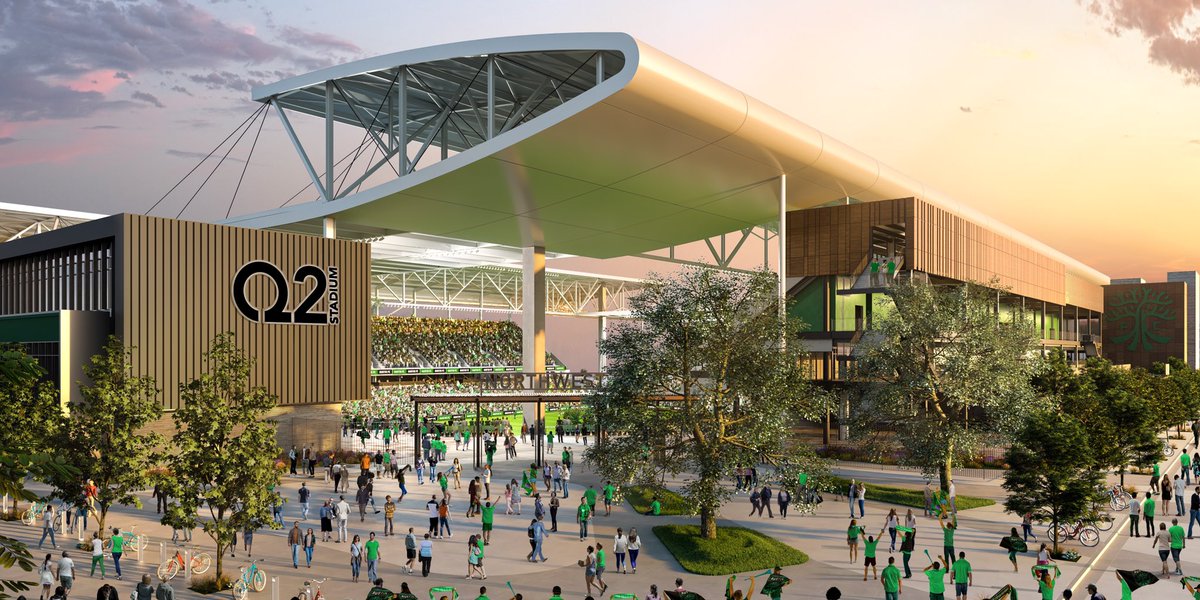 Q2Stadium's tweet photo. Welcome home, y’all. 🏟 https://t.co/RCehMz9Aw7