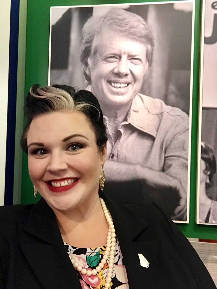 Folks like to say the Carter years were simpler times. It’s the “good ol days” fallacy. They were not simpler times. We just had a president willing to do the work. Let’s talk, for example, about Spring 1979. (Here’s me at the Carter Center, just to keep pics in the thread.)