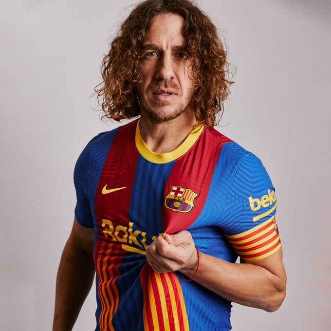 بويول يقدم قميص بـ "علم كتالونيا" سيرتديه برشلونة في الكلاسيكو 1