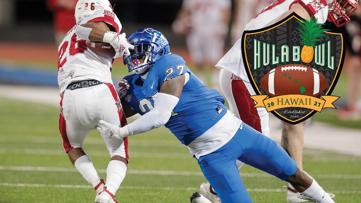 UBuffaloFB's tweet photo. Thompson Selected to Play in the Hula Bowl 🏈🌴

Story: https://t.co/9vLBGMIhud

#UBhornsUP | @TyreeT_ https://t.co/wPQ2g3XP39
