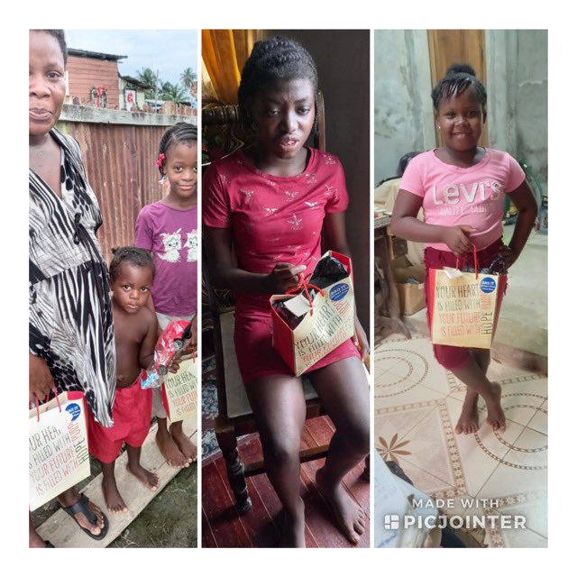 Thank you to Jackie McAlmont and the entire LKMS community for bringing some holiday cheer to the children of Hopetown, Guyana