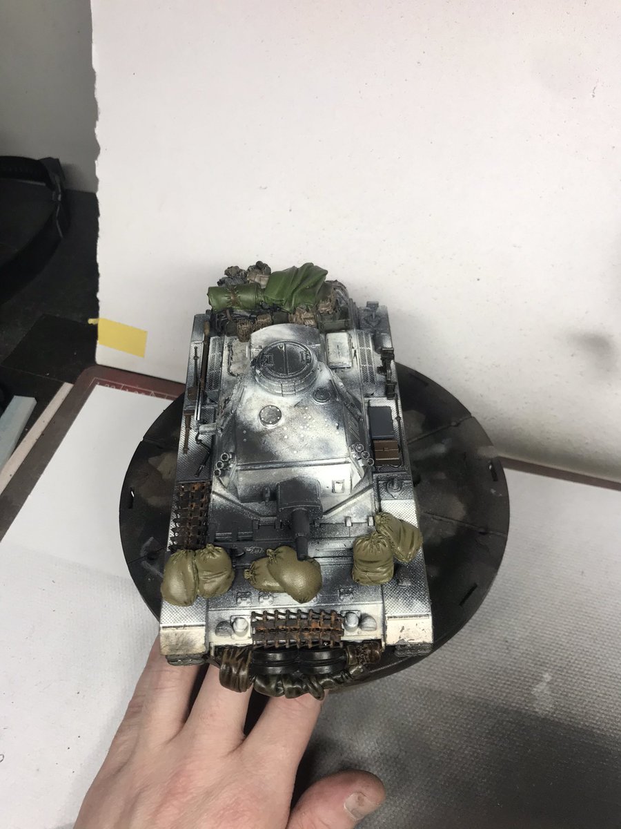 All ready for enamel washes  the fun part 