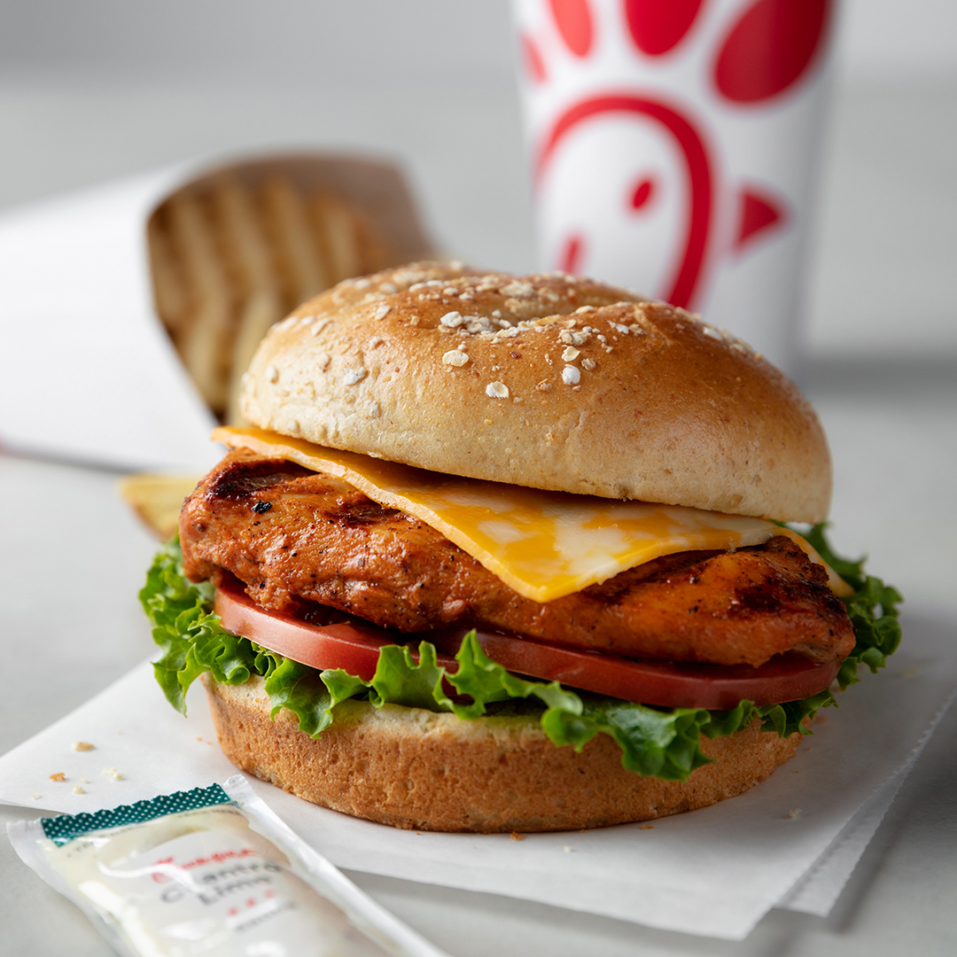 CFAfdale's tweet photo. Thrilled for grilled and spicy! Try our new Grilled Spicy Deluxe Chicken Sandwich. https://t.co/xMJmhdHWR3
