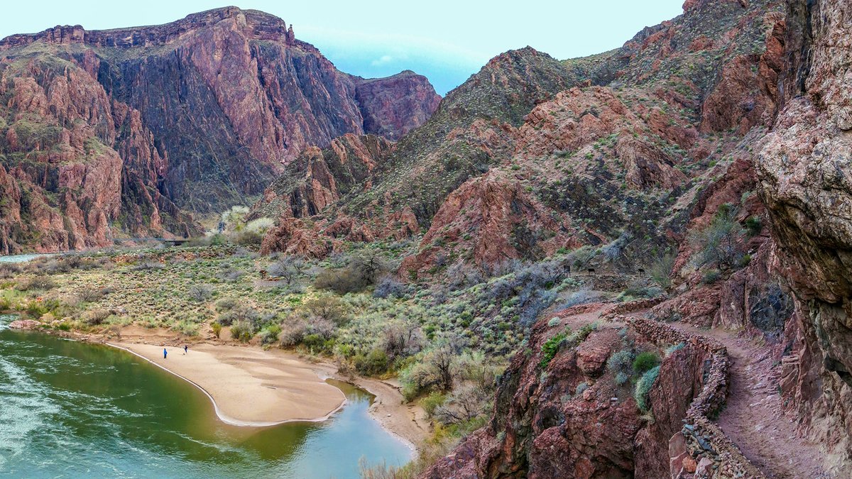 GrandCanyonNPS's tweet image. I choose to listen to the river for a while, thinking river thoughts, before joining the night and the stars. —Edward Abbey