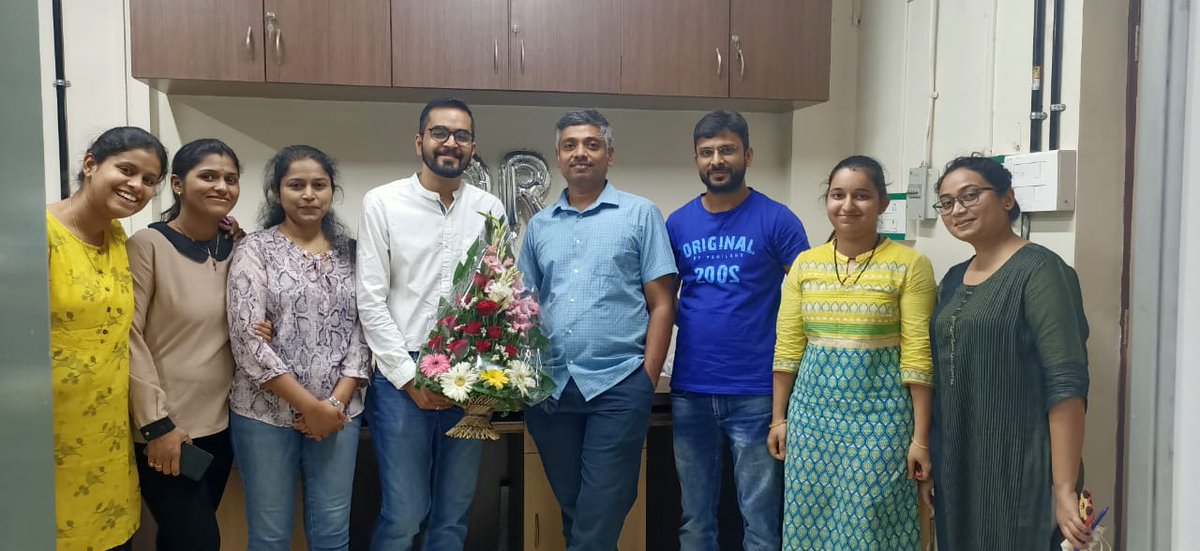 paragymaru's tweet photo. Today, I successfully defended my PhD thesis at the @csir_ncl @AcSIR_India
I want to profoundly thank everyone who played a part in this. My family, supervisors, #DSLab members, friends and colleagues.
Thank you all for the amazing support.
Dr. Parag Maru Ph.D. https://t.co/sN7cRbx05F