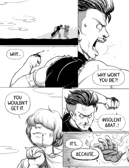 climactic battle 