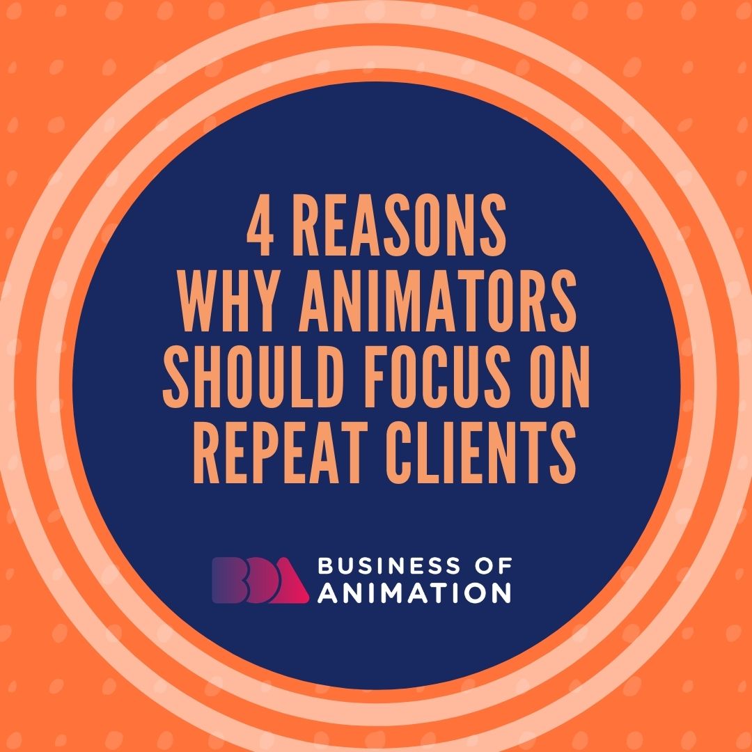 animationbiz's tweet image. Here are 4 reasons why animators should focus their efforts on repeat sales:

1. Repeat Clients’ Love Almost Never Dies
2. Repeat Clients Have Higher Chance of Conversion
3. Repeat Clients Spend More Money

#AnimationLoyalClients #AnimatorClients #MotionGraphicArtistClients

1/2