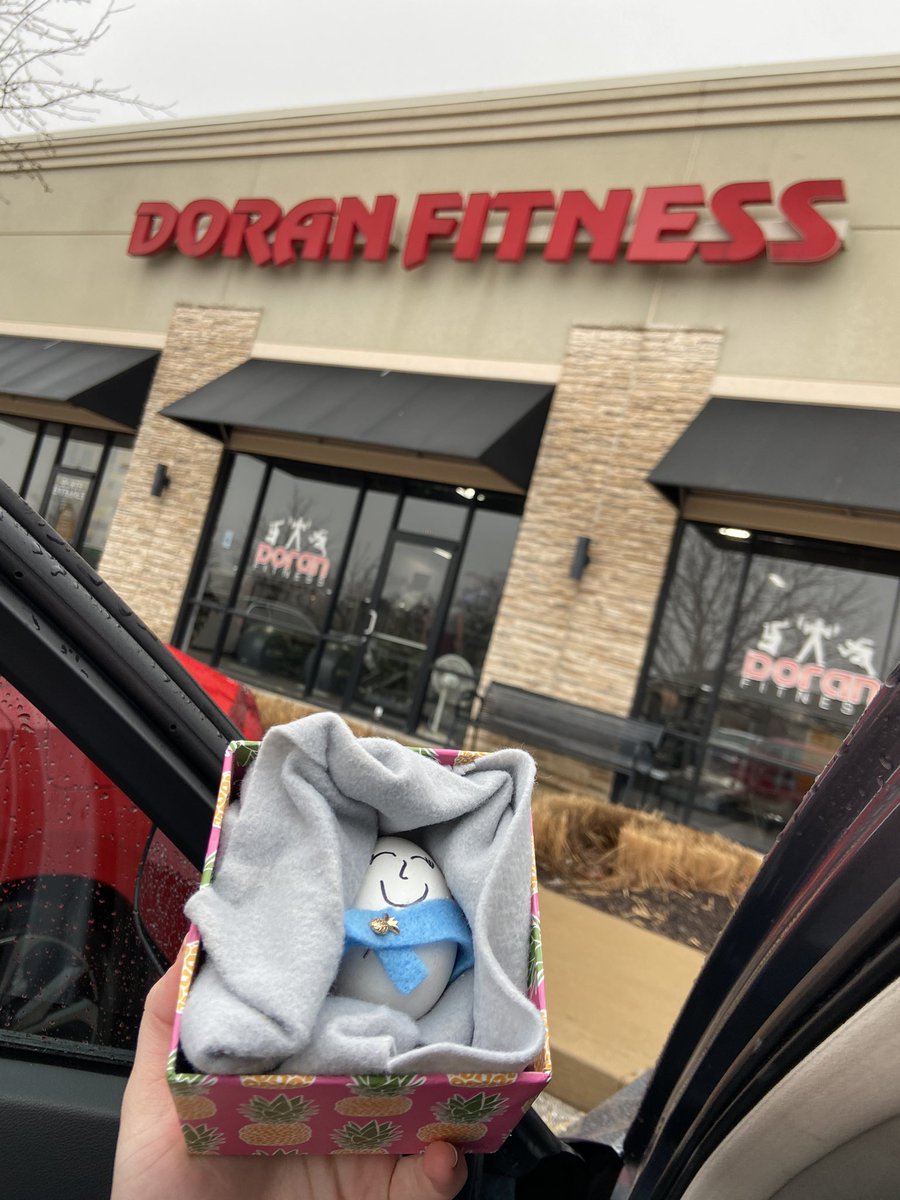 Alli_M19's tweet photo. Shelly’s first workout #eggbabieskoch https://t.co/7is9kd3uk9