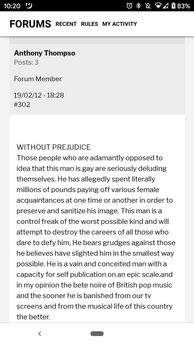 That's what the gp has to say about the situation: