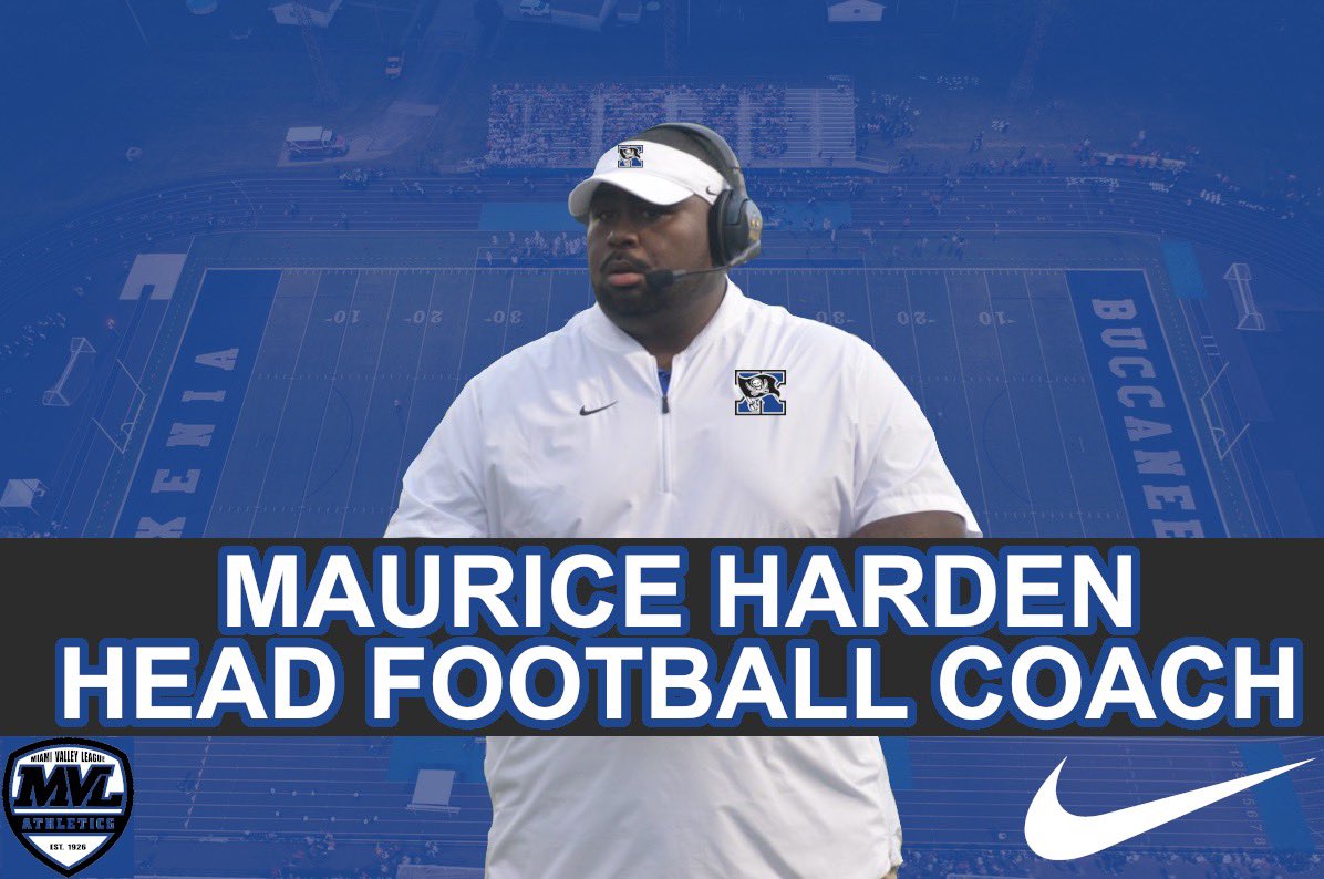 The Xenia Athletic Dept.  would like to welcome Coach Harden!  We look forward to you getting started! @MauriceHarden16 <a href="/xeniabucsfb/">Xenia Bucs Football</a>