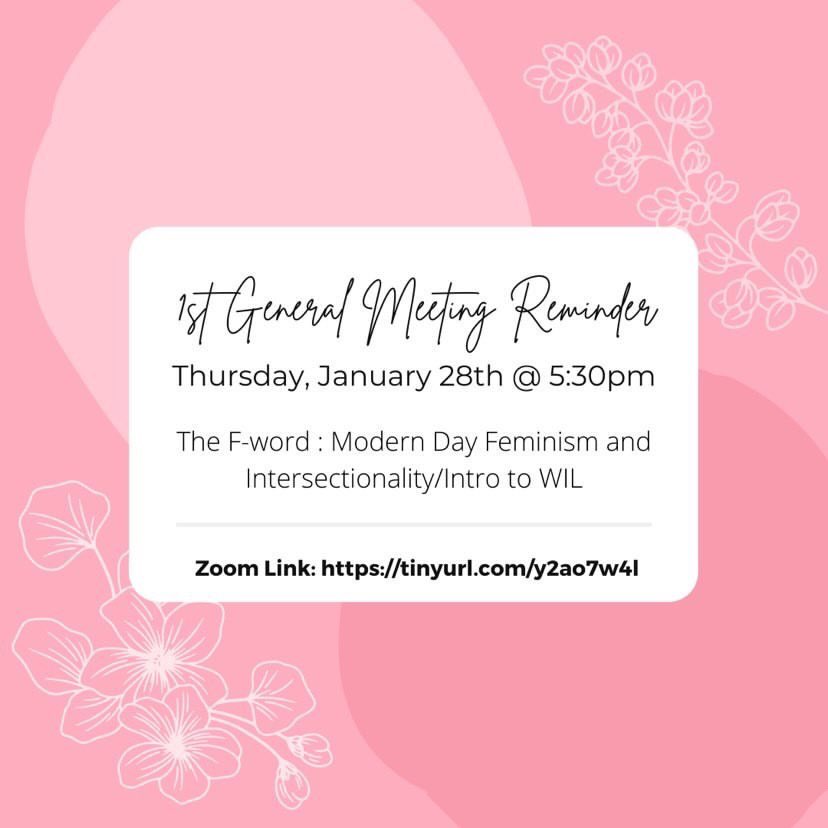 WILUTSA's tweet photo. Let’s talk about the F-word 🤭 Join our first virtual #wilutsa meeting this Thursday @ 5:30pm ✨ https://t.co/D37oyT5XH6