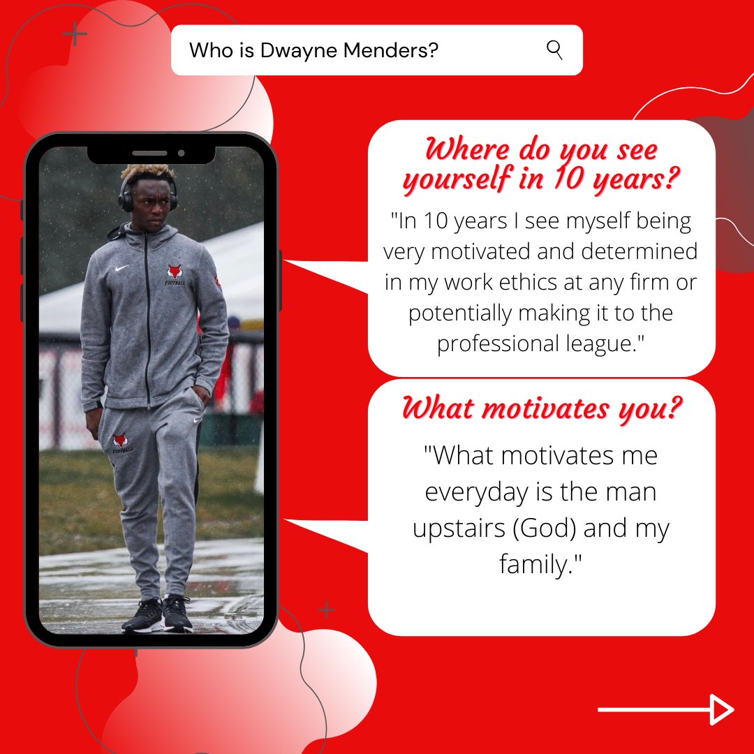 MaristBSAA's tweet photo. Who is Dwayne Menders? Swipe through to find out! 🦊🔥 https://t.co/VHNu1uIcKw