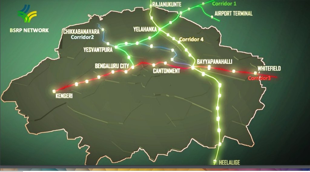 Suburban Rail Map