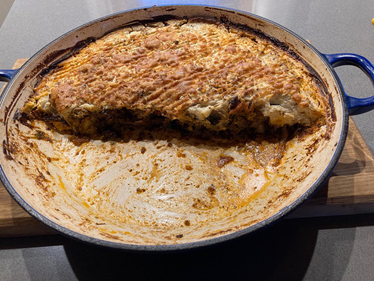 _Losing_It_JM's tweet photo. Saturday nights tea. Cottage pie with ‘no potato’ mustard mash. Real comfort food on a very chilly night. Absolutely delicious and low carb as well. https://t.co/OrAqHLa4nX