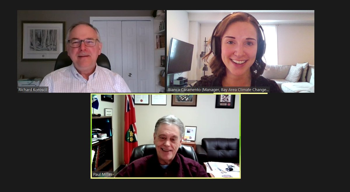 Diving into climate action initiatives with <a href="/mppPaulMiller/">Paul Miller</a> this afternoon. 

More specifically: improving and expanding public transit should be top of mind post-pandemic.🚊🚍

#HamOnt