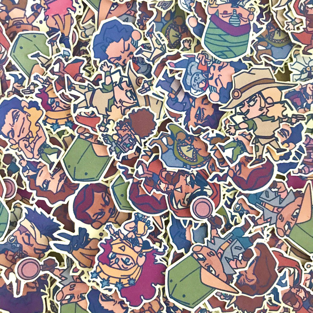 ecvc_art's tweet image. the sdc minor character stickers are up on our shop!! please view the link for more details if you are interested! kailaniishop.bigcartel.com/product/sdc-mi… #JojosBizarreAdventure