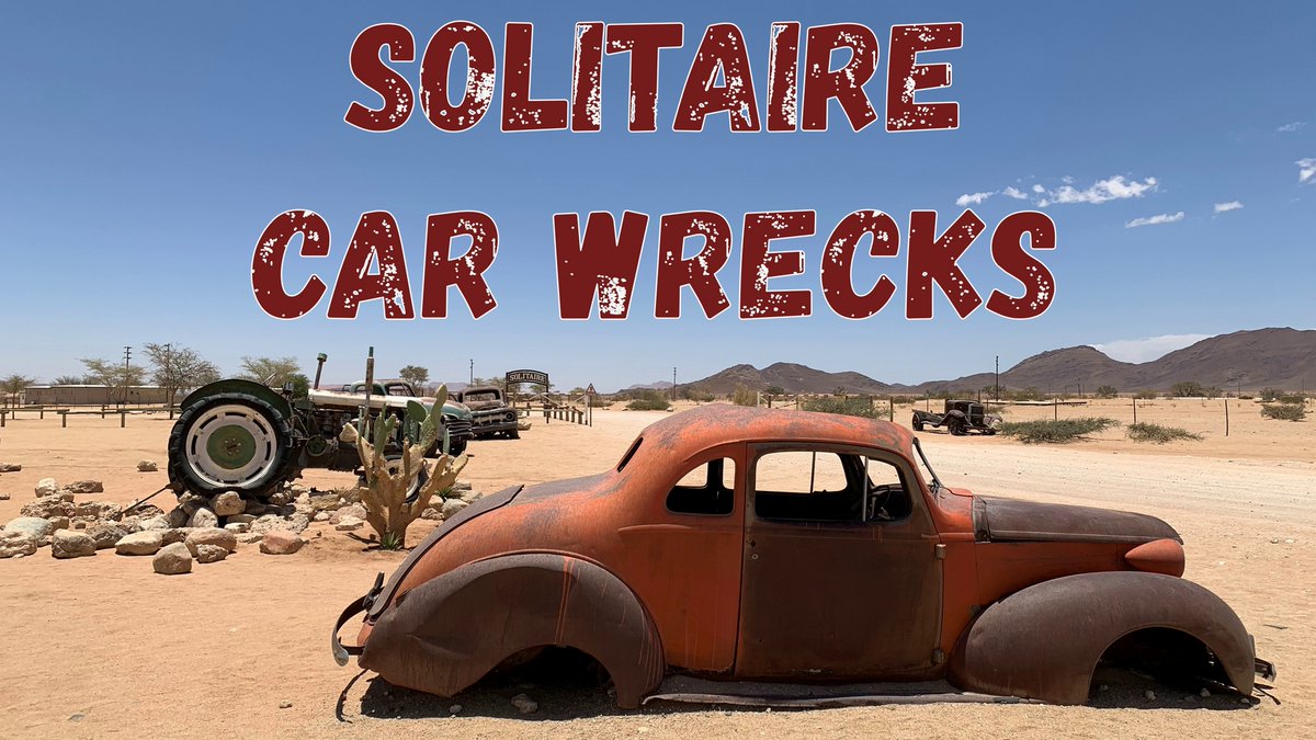 elenatravelnam's tweet photo. SOLITAIRE VINTAGE CAR WRECKS NAMIB DESERT NAMIBIA | СТАРЫЕ МАШИНЫ В ПУСТ... https://t.co/fve5GbgzRL
#Dronesberg #NamibiaTravel #Africa #DroneNamibia #NamibwebCom #TravelToNamibiaCom #YouTubeVideoNamibia #Namibia #SolitaireNamibia #Намибия #Соссусвлей #ЮжнаяАфрика https://t.co/JZAHp38tg2
