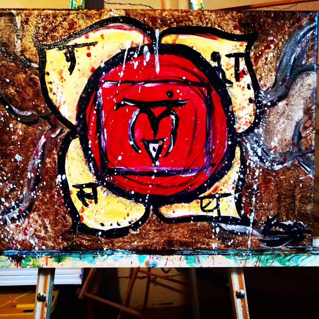 BjonneJolen's tweet photo. The 7 Chakras set (4/7)
#meditation #healing #chakras #yoga #art https://t.co/9aTGYEIRE6