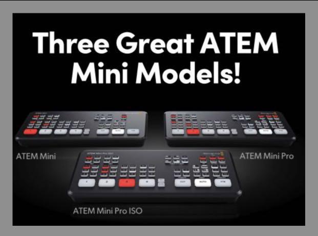 dvestore's tweet image. 🔥Live stream like a pro with the Blackmagic ATEM Mini. All models ready to ship at 👇 dvestore.com/search.php?sea…

#blackmagicdesign #blackmagicatem #atemminipro #atemmini #atemminiiso #atem #livestream #livestreaming #streaming #stream #zoommeeting #zoom #youtubelive #facebooklive