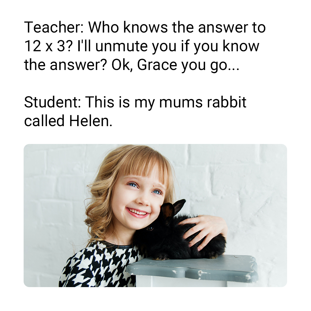TwinklScotland's tweet photo. Yep, so relatable What weird and wonderful things have your students told or shown you these last few weeks?
#teachersmaketwinkl #teachingfail #randomquestions #remotelearning #remoteteaching #livelesson #teachingmakestwinkl https://t.co/SWhcaqZQbw