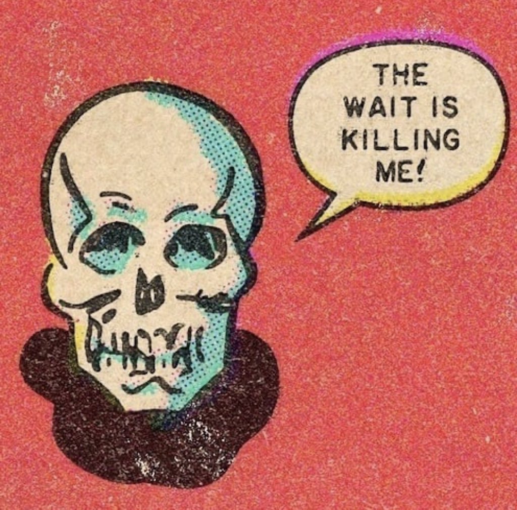 What it’s like waiting for the new album from The Cure. #TheCure #RobertSmith