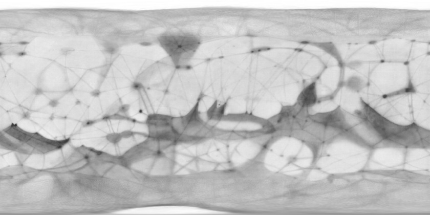 The irony is that Percival Lowell had mapped whole canals across the surface. As late as 1964, the official U.S. Air Force Cartography Centre map of Mars was still covered in.... canals