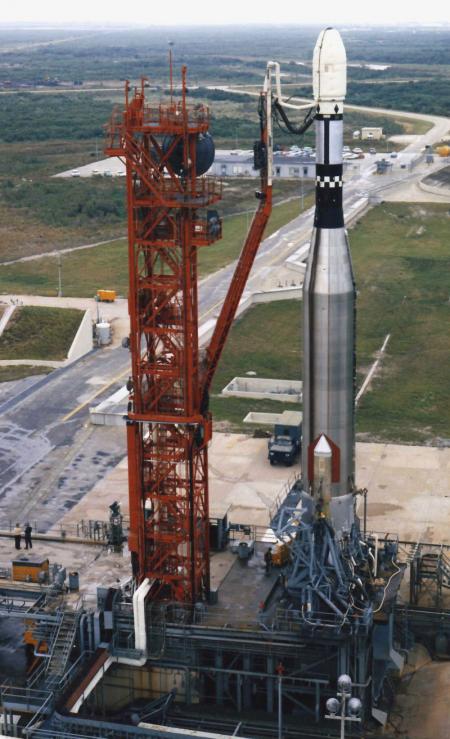 On November 5th, 1964 the fairing on the Agena upper stage failed to deploy as it collapsed – so Mariner 3 was stuck “Like a butterfly in a cocoon” in the words of one JPLer