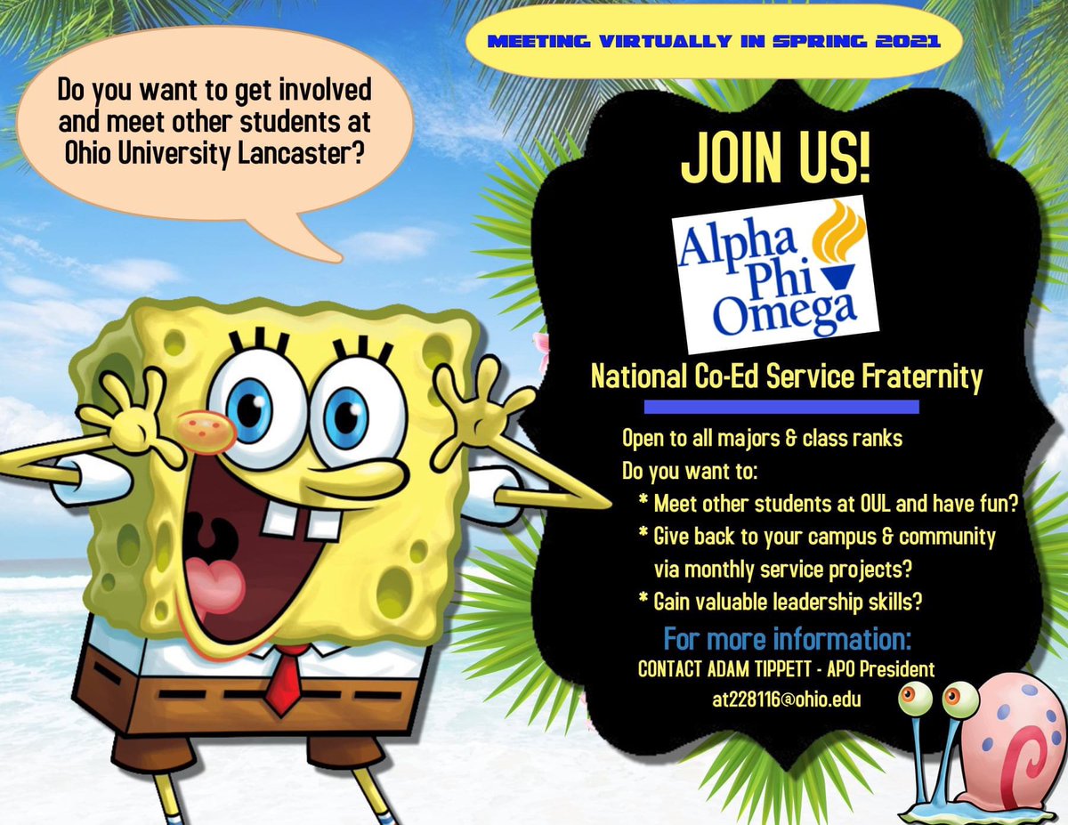 Are you ready students? Aye-Aye Captain! As we continue to be virtual during this time this won’t stop us from welcoming new brothers to our fraternity! 💛💙