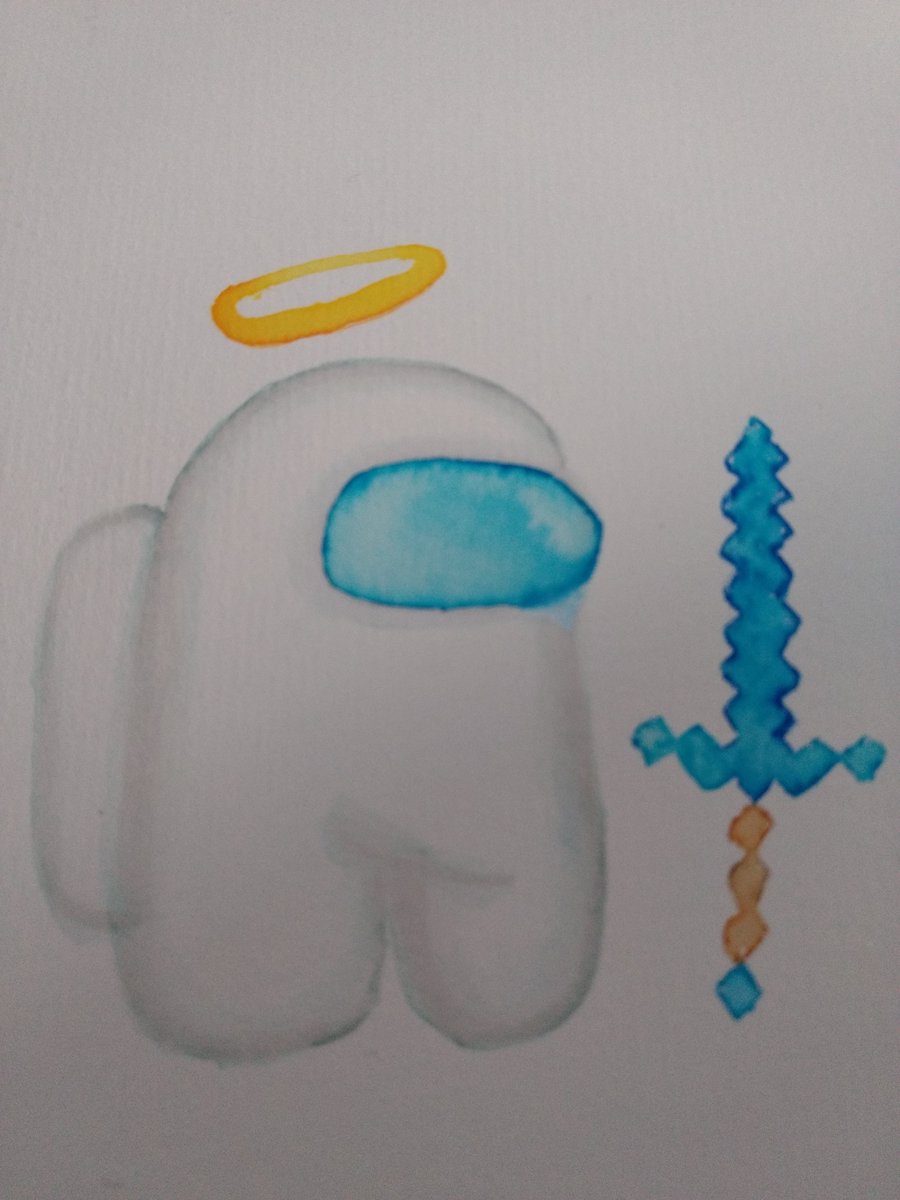 KayGold4's tweet image. #hafulobby #wolfabelle #plushys #watercolorart