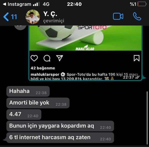 10 lira vereyim sus
