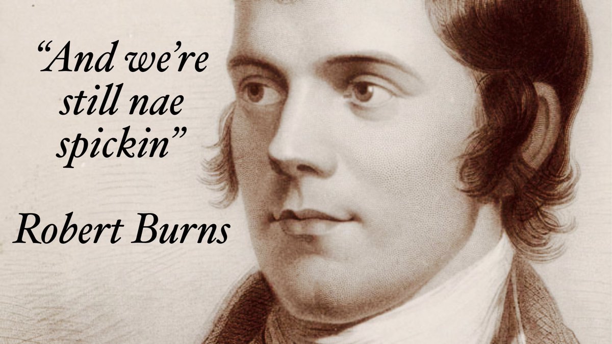 ‘Nae Spickin’, 1792

#BurnsNight