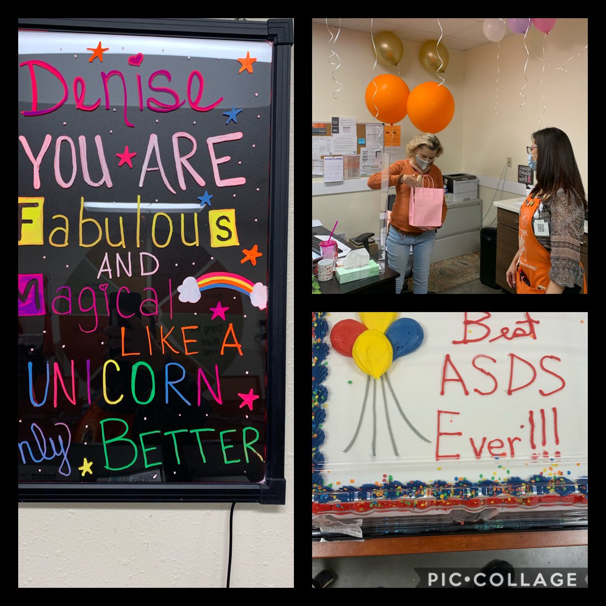 The team at 3501 showing our appreciation  to such a fantastic ASDS. Thank you Denise for all you do. ⁦<a href="/Melinda11521488/">Melinda Carter</a>⁩ ⁦<a href="/MattCramer179/">m</a>⁩ #D94Rocks