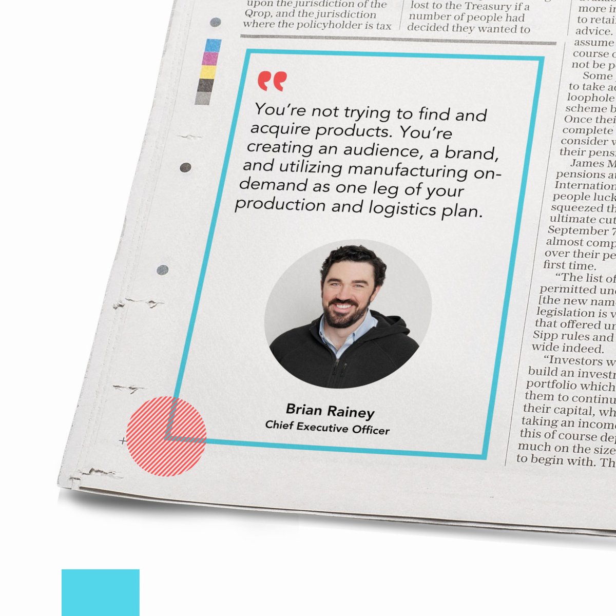 Gooten CEO <a href="/thebrianrainey/">Brian Rainey</a> talks how #printondemand services create #sourcing opportunities which allows for advantages like diversifying #suppliers, reducing investments in #inventory and many more. Read here bit.ly/39WOaR4?utm_ca…
#ScaleWithGooten